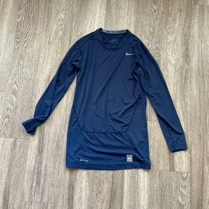 Nike long sleeve dry fit compression T-shirt size large